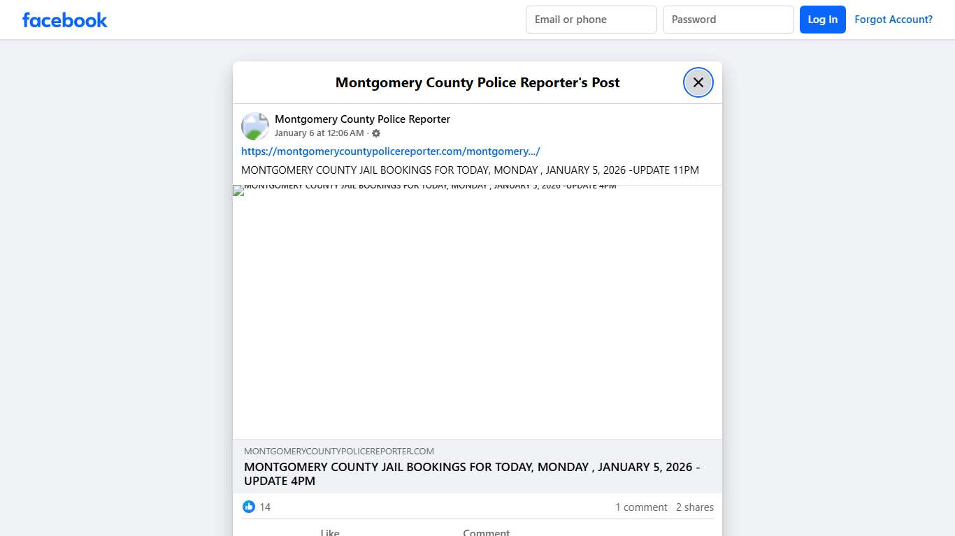 https://montgomerycount... - Montgomery County Police Reporter Facebook